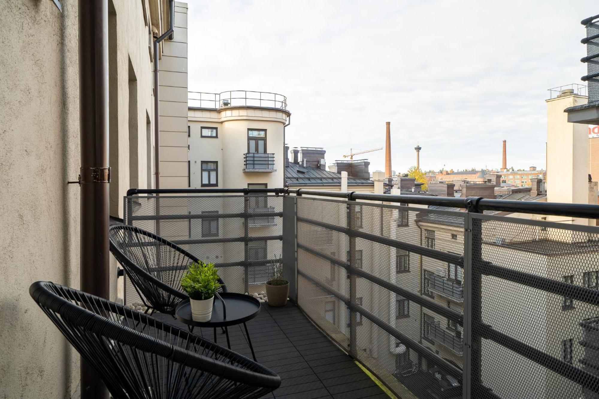 "Penthouse" - Renovated 1Br Apt With Sauna & 60M2 Private Terrace, Hosted By 2Ndhomes Tammerfors Exteriör bild